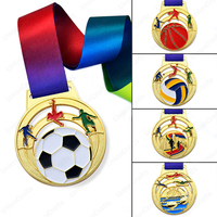 Medalla de Honor Personalizada para Eventos Deportivos, Fabricante OEM al por Mayor, Medalla de Aleación de Zinc Metálica