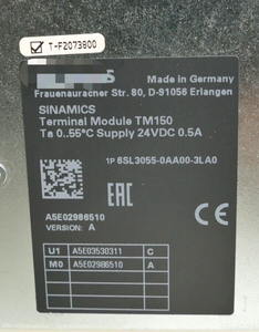 Modul Terminal Plc TM150 6SL3055-0AA00-3LA0 Versi a - Product Image 3