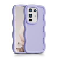 Coque de téléphone en TPU à bords ondulés, matériau DIY, couleur unie, coque souple antichoc sans support pour Infinix Note 50 Pro 4G/5G