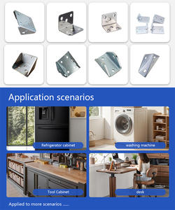 Servizio di taglio di piegatura del metallo in acciaio inossidabile connettore per staffa angolare di piegatura della lamiera - Product Image 6