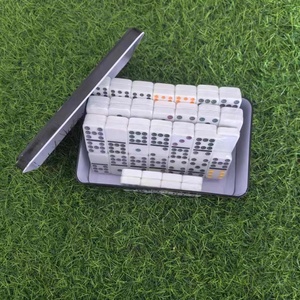 Đôi 12 <span class=keywords><strong>Domino</strong></span> với 91 gạch <span class=keywords><strong>DOMINO</strong></span> được đánh số-Trò chơi 2 hoặc 4 người chơi & Lý tưởng cho đêm trò chơi vui nhộn và du lịch gia đình - Product Image 3