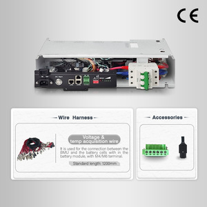 BMS de Alto Voltaje de 60S 192V 100A con Certificación CE para Paquete de Baterías LiFePO4 de 15S, Sistema de Almacenamiento de Energía Solar con CAN/RS485 TCPIP - Product Image 3