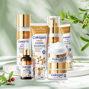 OEM SADOER Nettoyant Visage au Collagène d'Or, Crème Hydratante Réparatrice pour Peaux Abîmées, Produits de Soin Éclaircissants, Ensemble de Soins Cutanés - Product Image 1