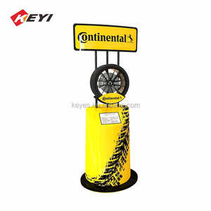 Espositore personalizzato in legno e metallo per 4S negozio di riparazione <span class=keywords><strong>auto</strong></span>/singolo pneumatico espositore - Product Image 2