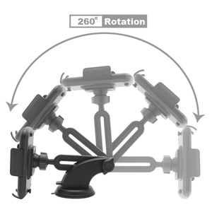 Support de téléphone pour voiture, pour tableau de bord, rotatif à 360 degrés, support de téléphone portable lavable pour voiture, compatible avec les smartphones et les appareils GPS - Product Image 4