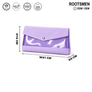 Bolsa de Maquillaje Profesional con Botones, Personalización ODM OEM, Bolsa de Cosméticos de Lona de Algodón BSCI, Bolsa Duradera y Práctica - Product Image 1