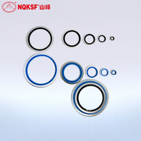 USIT Ring Hydraulische Dichtscheibe NBR FKM Verbunddichtung M5-M60 Kohlenstoffstahl SS304 SS316 Metallkonstruktion Metrische und Zoll-Größen