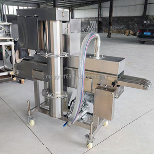 Chaîne de production automatique de nuggets de <span class=keywords><strong>poulet</strong></span> et de galettes de hamburgers en acier inoxydable 304 pour frites, champignons frits et tempura - Product Image 3