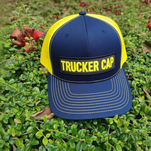 Gorra trucker de malla de 5 paneles unisex personalizada al por mayor, de algodón negro de alta calidad con logo, ideal para deportes. - Product Image 3
