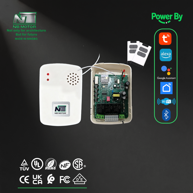 NB Motor Wireless Remote Control Photocell Sensor Switch Transmitter and Receiver Universal for Roller Shutter Door