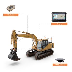 Sistema de Guiado GPS Fácil de Usar para Excavadora, Modo 3D, TX63, Excavadora de Control Remoto de Alta Precisión - Product Image 2