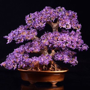 Wholesale Natural Healing Stone Gemstone <b>Trees</b> Olivine Gravel Bonsai Crystal Money <b>Tree</b> for Feng Shui Decoration - Product Image 5