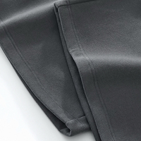 Pantalon de survêtement ample unisexe Difan avec logo personnalisé, couleur unie, style vintage, coupe droite, en molleton, décontracté, pour homme