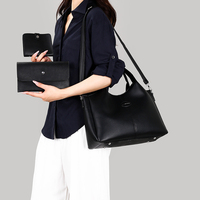 Tas Desainer Baru 2026 3 in 1 Tas Mewah Desainer Tas Tangan Wanita Merek Terkenal Set Tas dan Dompet