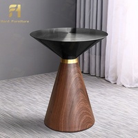 Table basse en bois massif au prix d'usine petite table de chevet en noyer moderne table de salon table à thé vente en gros