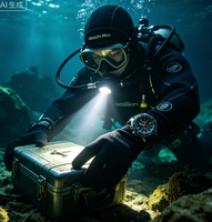 Penawaran Terlaris Descent Mk3i Gramin Descent Mk3i 43 mm dengan Transceiver T2 Komputer Selam Titanium Siap Kirim