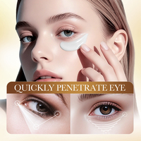 Crème pour les yeux au collagène et aux peptides de soie OEM SADOER, marque privée, 20g, anti-âge, raffermissante, réduit les pattes d'oie, produit de soin de la peau