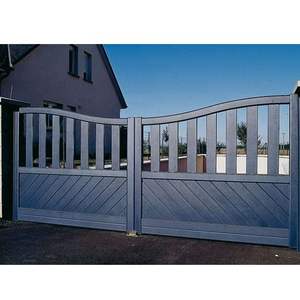 Gates Allée <span class=keywords><strong>Portail</strong></span> pour Allée Décoratif Aluminium Joli Design Prix <span class=keywords><strong>Automatique</strong></span> Aluminium Métal Extérieur - Product Image 3