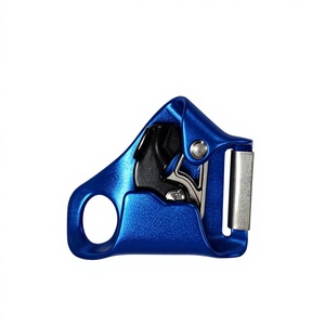 Ascenseur de poitrine en aluminium avec boucle de connexion rapide pour cordes de 8 à 13 mm |   Équipement de protection contre les chutes pour l'escalade léger, capacité 150 kg, <span class=keywords><strong>2</strong></span> unités - Product Image 2