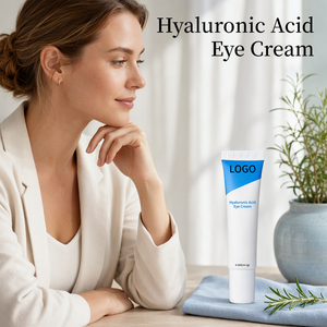 Crème Contour des Yeux Hydratante et Réparatrice Anti-Poches à l'Acide Hyaluronique 14,2g Conforme GMP pour Cernes Sous les Yeux (Marque Blanche) - Product Image 1