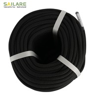 Corde de sécurité statique haute ténacité durable de 8 mm, 10 mm, 12 mm pour travaux industriels en hauteur et espaces confinés
