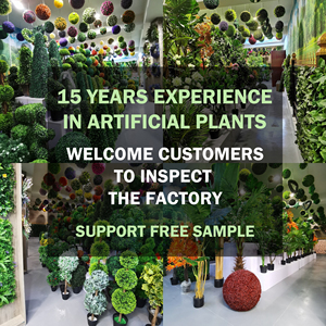 Planta de hojas de ciprés de imitación de plástico Topiary de tamaño personalizado, con maceta, árbol artificial verde para decoración interior al aire libre, 213/ - Product Image 6