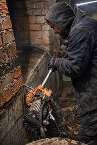 Scie à chaîne industrielle pour béton et briques Victar.Concrete-4000 510 mm DeepCut - Product Image 6