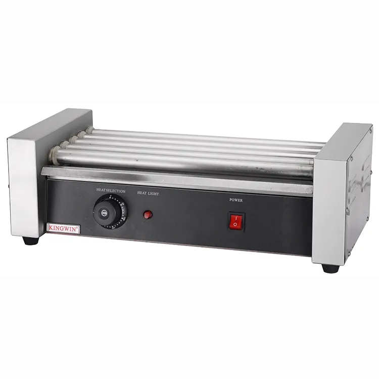 Commerciële Ce Certificaat 5 Rollers Hot Dog Grill