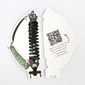 Tùy Chỉnh Thiết Kế Chết Cắt Phim Hoạt Hình Không Thấm Nước Sticker Cho Máy Tính Xách Tay Vinyl Dính In Nụ Hôn Cắt Trang Web Mã QR Quảng Cáo Dán - Product Image 5