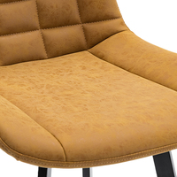Nouvel Arrivage Tabouret de Bar Moderne Populaire en Tissu, Réglable et Pivotant, avec Cadre Thermolaqué pour Salle à Manger, Salon, Bar à Domicile, Centre Commercial