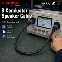 Câble de haut-parleur verrouillable compatible NL8 à 8 conducteurs, 3m, 5m, 10m, 15m, pour amplificateur PA, sonorisation de scène et systèmes Line Array - Vente en gros