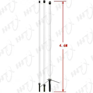 VHF F23 Base Trunk Station Repeater Antena Fiberglass Omni 144-174M 7.8dBi N Female Tunable Panjang