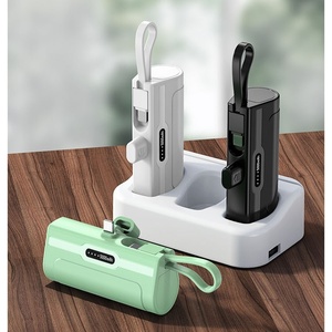 <span class=keywords><strong>2025</strong></span> mới nhất xách tay 5000mAh điện thoại di động cung cấp Pinhole đèn hiển thị Lithium Polymer công nghệ pin 10 Wát sạc ngân hàng - Product Image 4