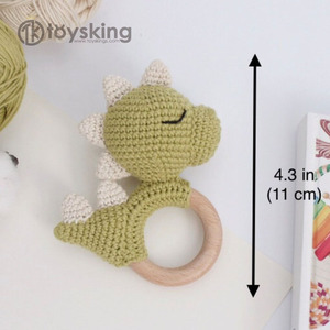 ToysKing Crochet Dinosaur Amigurumi Dinosaur gifts for boys Dino baby <span class=keywords><strong>shower</strong></span> - Product Image 5