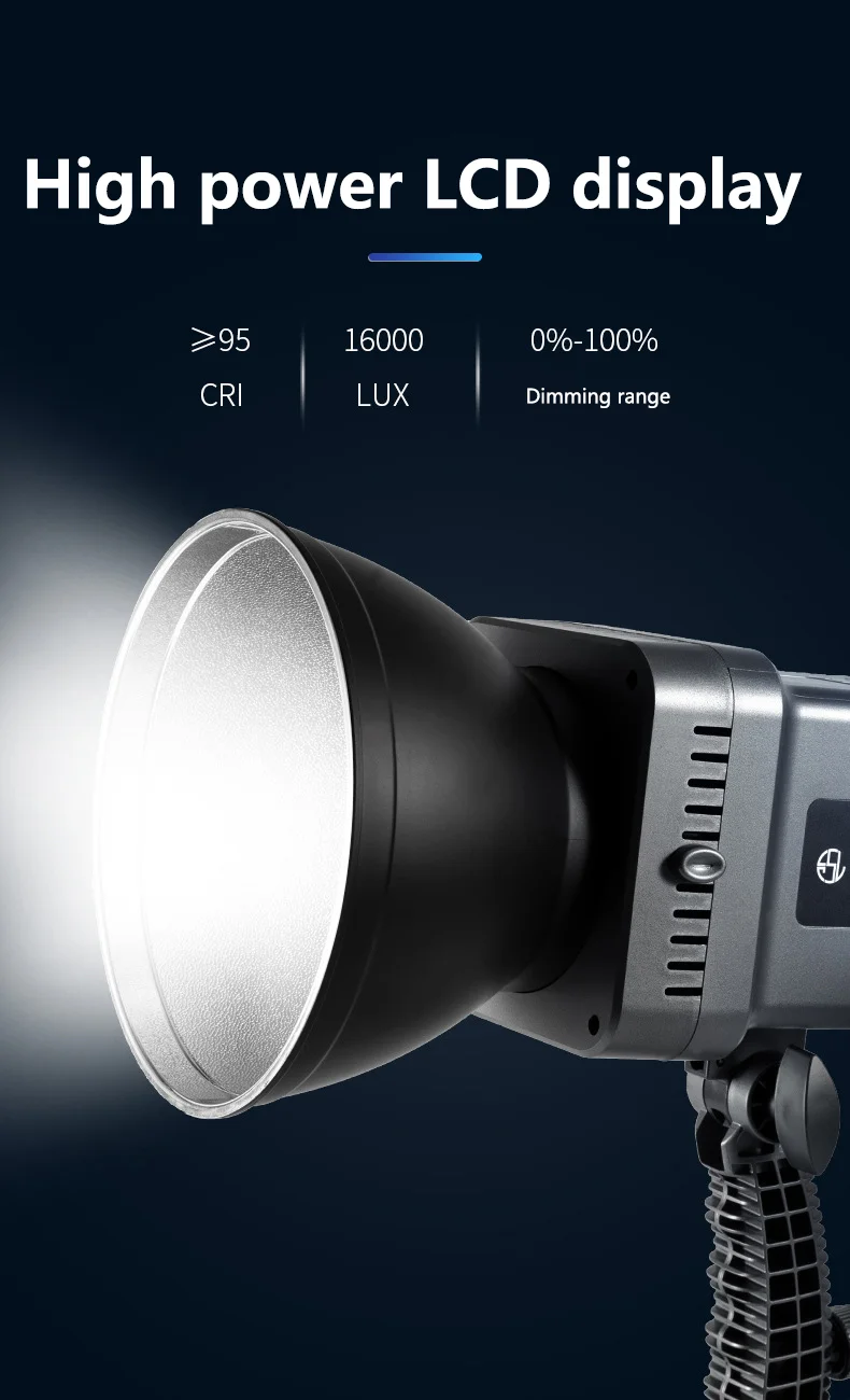 JSL-BO2001 Bi-Color Led Video Light Photography Fill Lights 3000k-6500K Remote Control LCD Display For Camera Studio Live