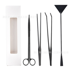 Juego de tijeras para plantas acuáticas de acero inoxidable Yangjiang, herramientas de poda duraderas para el mantenimiento del paisajismo de acuarios - Product Image 5