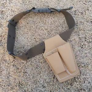 Bolsa de herramientas Mountain Wisteria, soporte para sierra y tijeras, clip para cinturón, bolsa de cintura marrón con parte superior abierta, bolsa de almacenamiento para exteriores - Product Image 4