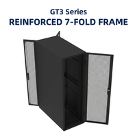Armoire serveur haute performance Otrans 42U robuste 19 pouces, rack réseau en acier SPCC avec porte perforée, PDU avancé, compartiment de stockage