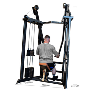 Chức năng kép pin nạp Lat kéo xuống phòng tập thể dục giữa hàng & hàng thấp sức mạnh thiết bị đào tạo có thể điều chỉnh thấp <span class=keywords><strong>pully</strong></span> - Product Image 4