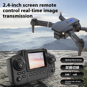 E88 Mini Có Thể Gập Lại 4K HD Máy Ảnh Drone UAV Quadcopter Dài Phạm Vi Điều Khiển Từ Xa Cho Người Mới Bắt Đầu Chụp Ảnh Trên Không Làm Bằng Nhựa - Product Image 4
