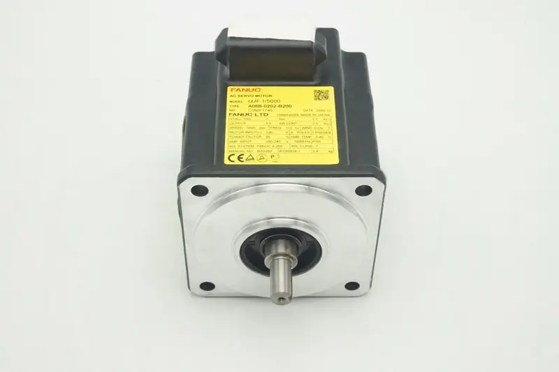 Fanuc Motor elektrik AC sistem SERVO MOTORA06B-0202-B302 CE Motor tiga fase 2y 6 Poly Motor tiga fase IE 4 JP