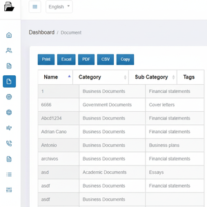 ระบบซอฟต์แวร์การจัดการเอกสารเทคโนโลยีล่วงหน้า - Product Image 1