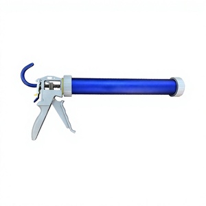 Pistolet de calfeutrage manuel sans fil Santwell en alliage d'aluminium OEM, poignée pistolet, distributeur de mastic 10oz/20oz, tige lisse, usage industriel - Product Image 6