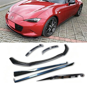 Kit carrosserie de mise à niveau pour ND <span class=keywords><strong>MX5</strong></span> 2015-2026 avec lèvre avant, jupes latérales, diffuseur arrière et pièces aérodynamiques - Product Image 1