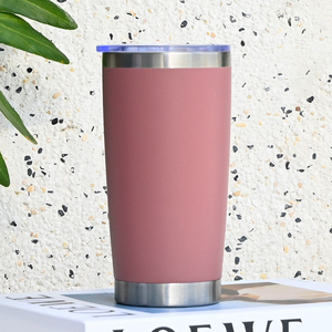 Wide Mouth 20oz Stainless Steel Tumbler Vacuum Insulated <b>Coffee</b> Mug for Easy Cleaning Travel - Product Image 1