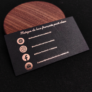 Logotipo de estampado de oro personalizado, <span class=keywords><strong>tarjeta</strong></span> de visita, venta <span class=keywords><strong>directa</strong></span> de fábrica, etiquetas colgantes de ropa de marca Gilt the Edge, etiquetas oscilantes de oro rojo - Product Image 5