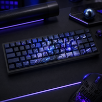 Ensemble de touches de clavier mécanique pour jeux VALORANT KAY O personnalisées, 68 touches, PBT, sublimation par transfert, profil Cherry, pour commutateurs MX