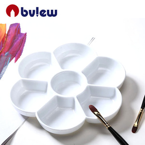 <span class=keywords><strong>Palette</strong></span> de <span class=keywords><strong>peinture</strong></span> à l'huile en acrylique pour aquarelle, 7 aliments, fleurs blanches, artiste, - Product Image 6