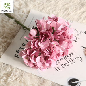 Venta caliente al por mayor <span class=keywords><strong>de</strong></span> seda Artificial Hortensia flor colorida para casa boda centro <span class=keywords><strong>de</strong></span> mesa piezas <span class=keywords><strong>de</strong></span> decoración <span class=keywords><strong>de</strong></span> diseño - Product Image 5