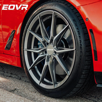 Rines EVOR Forged Andi Cóncavos Cromados de 18-24 Pulgadas, 5x120 5x130 5x114.3 para Toyota, Corvette, BMW, Lamborghini, Nuevos